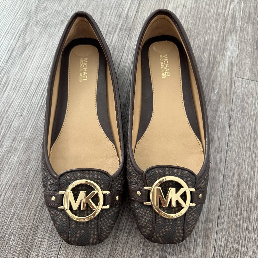 Michael Kors Fulton Studded Logo Moccasin